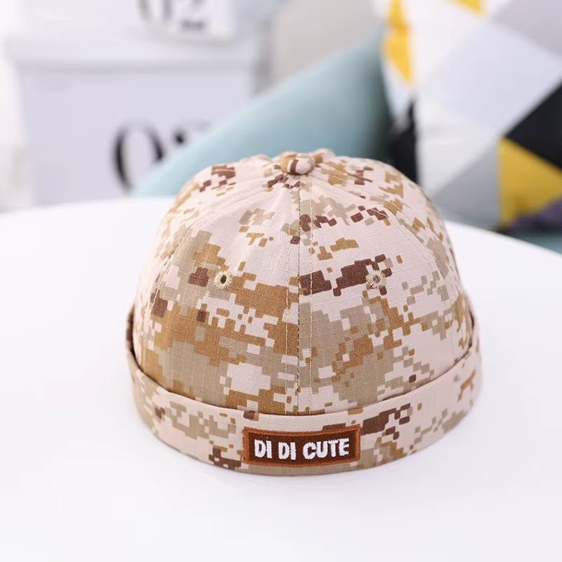 Camo Docker Hat — Khaki