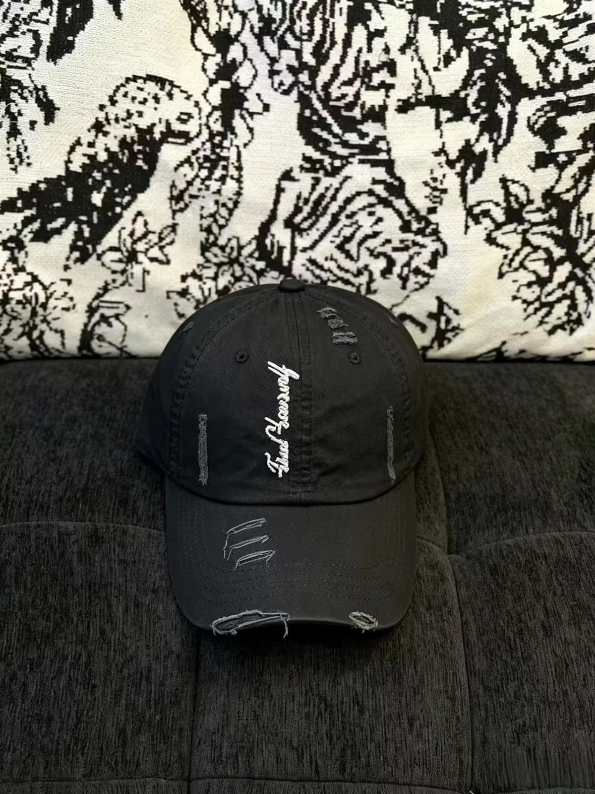 Iron Ring Snapback — Black