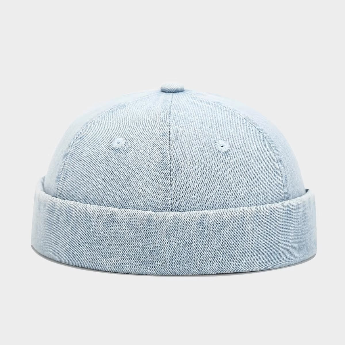 Denim Docker Hat — Light Blue