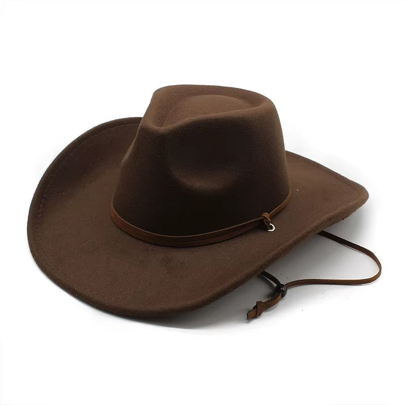 Winter Wide Brim — Brown