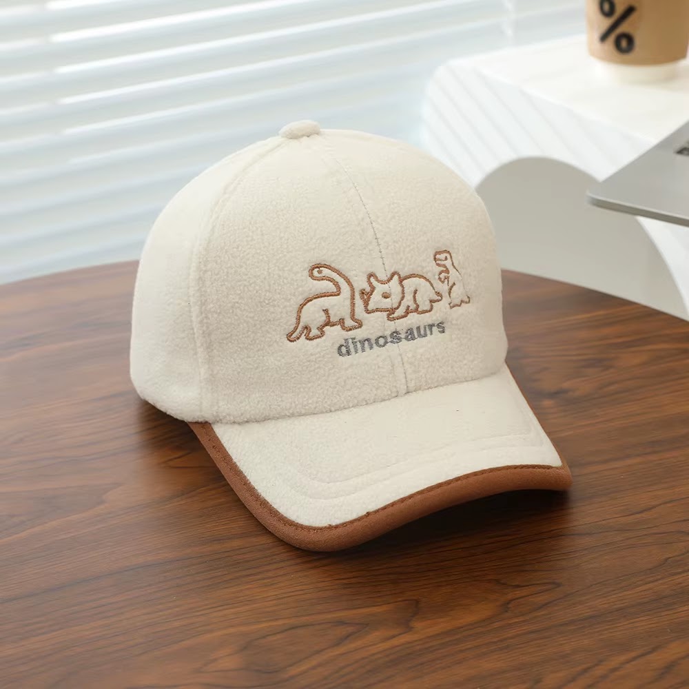Crystal Wing Cap - Beige 2