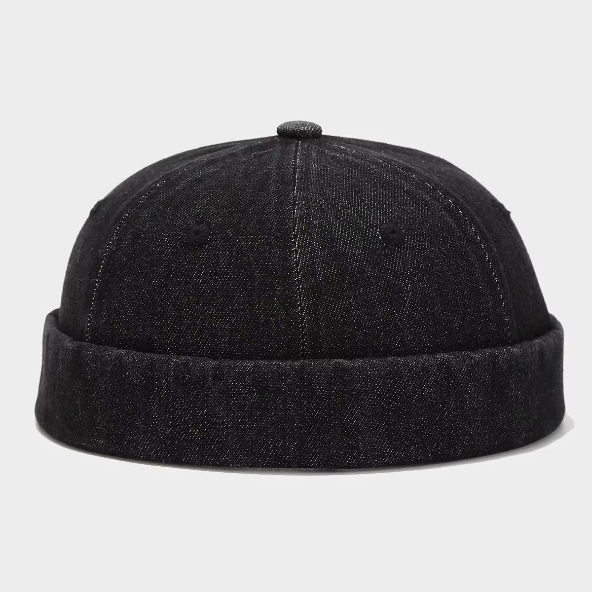 Denim Docker Hat - Black