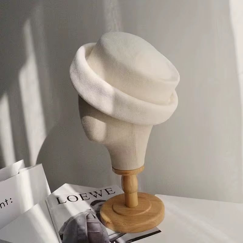 Winter hat — White