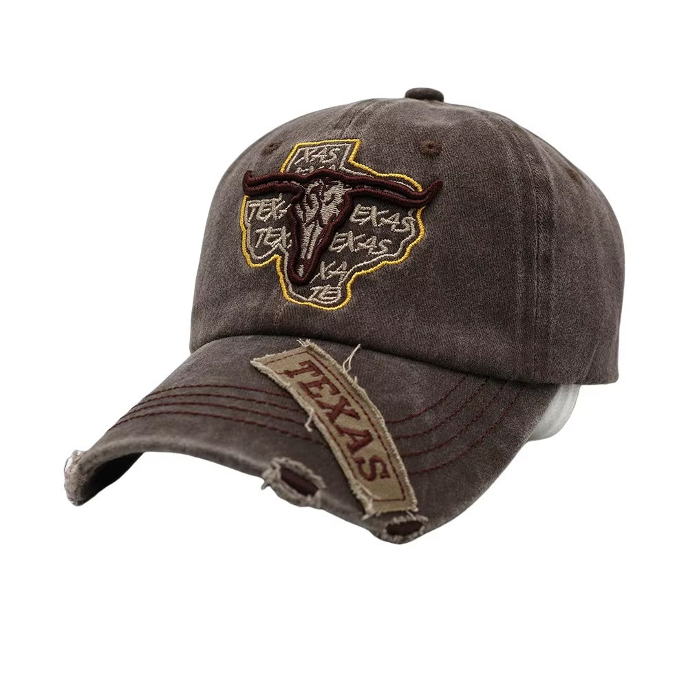 Lace Mesh Cap - Brown 3