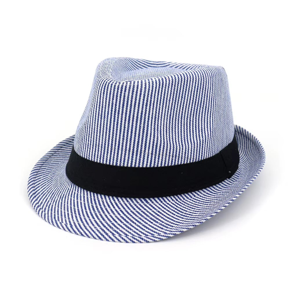 Trilby Wool Fedora — Blue