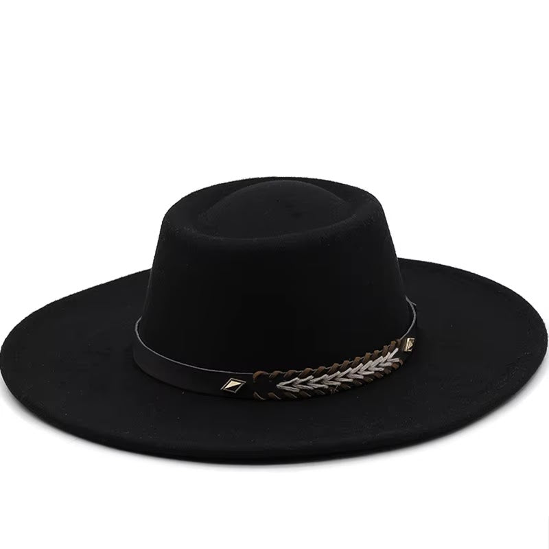Classic Felt Fedora — Black