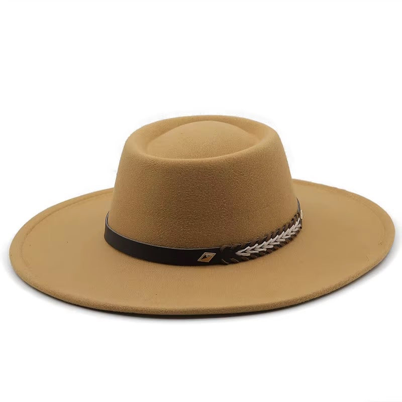 Classic Felt Fedora — Camel