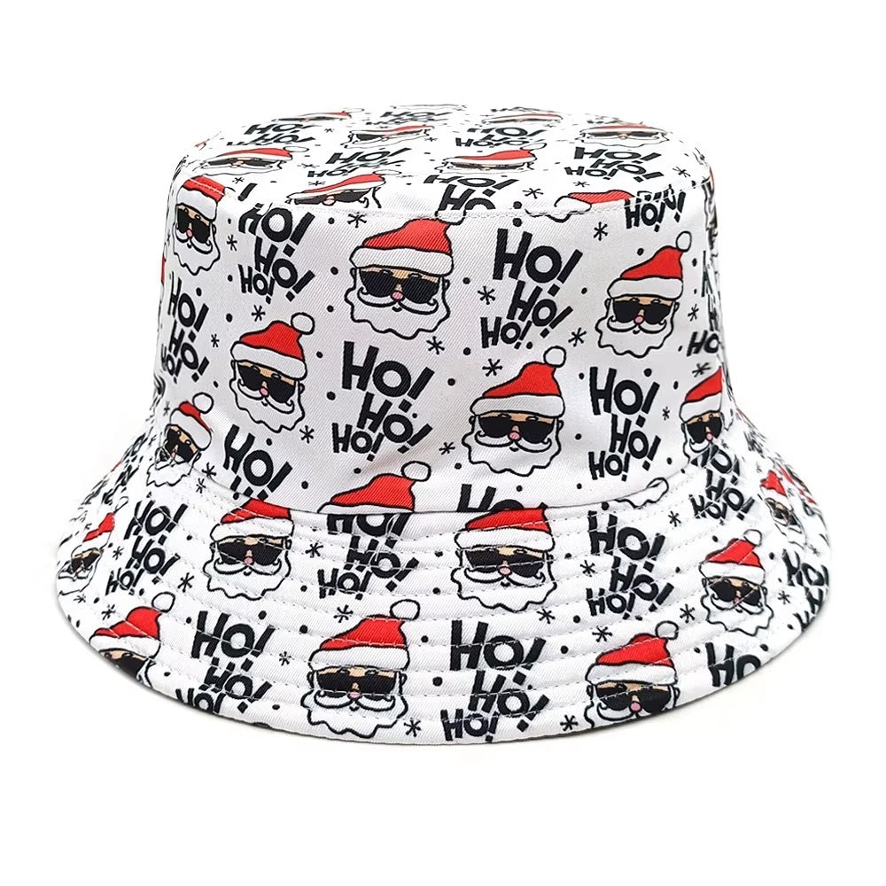 Camo Boonie Hat - White